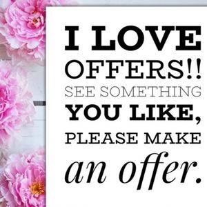 I love offers😀